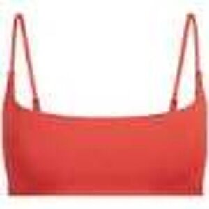 Skims Classic Swim Square Neck‎ Scoop Top BT-SCP-9610W Terra  Large